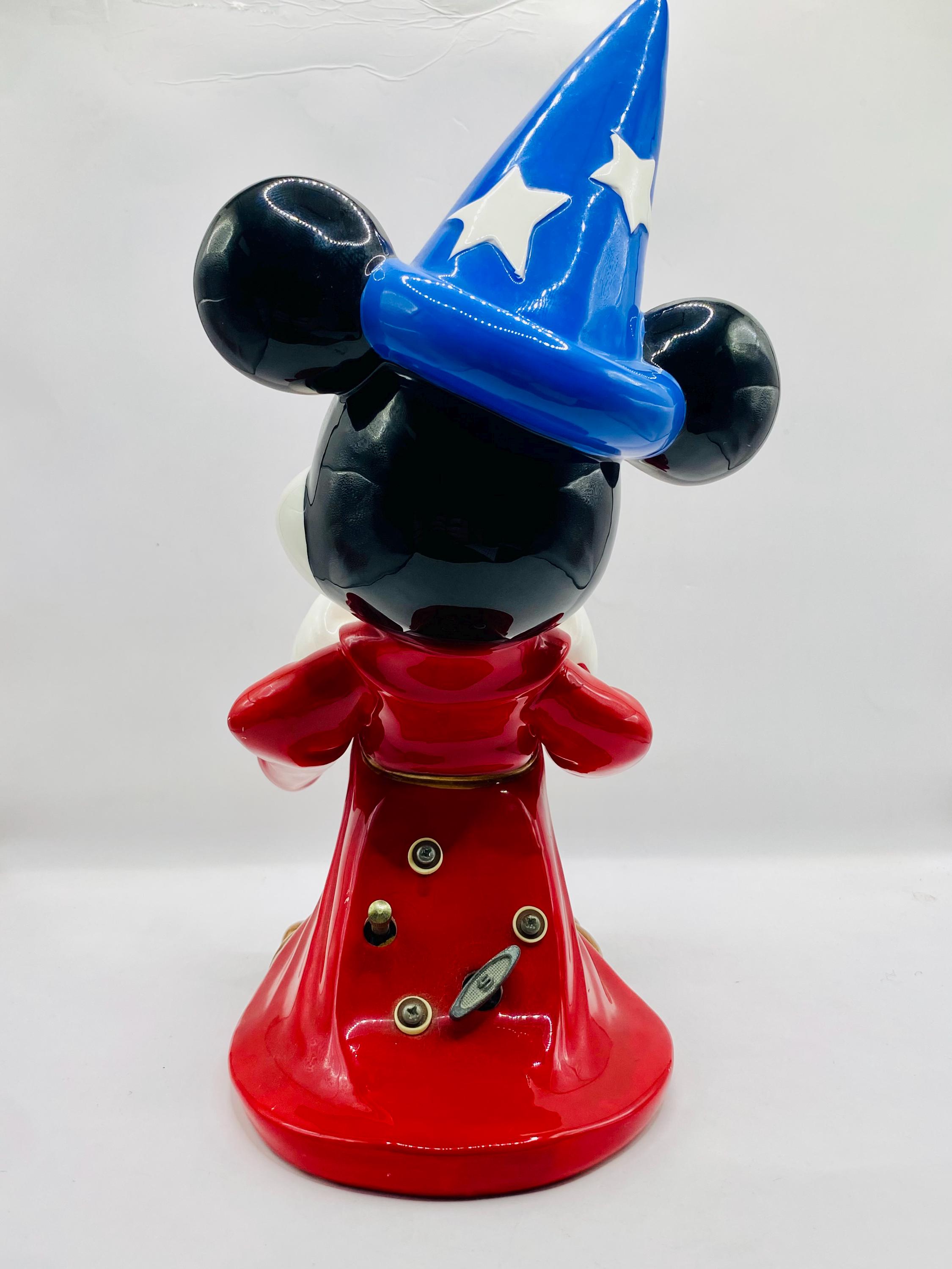 Excellent Mickey Mouse Vintage Fantasia Mickey Mouse Music Box | Made in Korea | Working ...