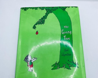 Vintage 1964 The Giving Tree by Shel Silverstein — Early Edition — Excellent Dust Jacket — Classic Children’s Book