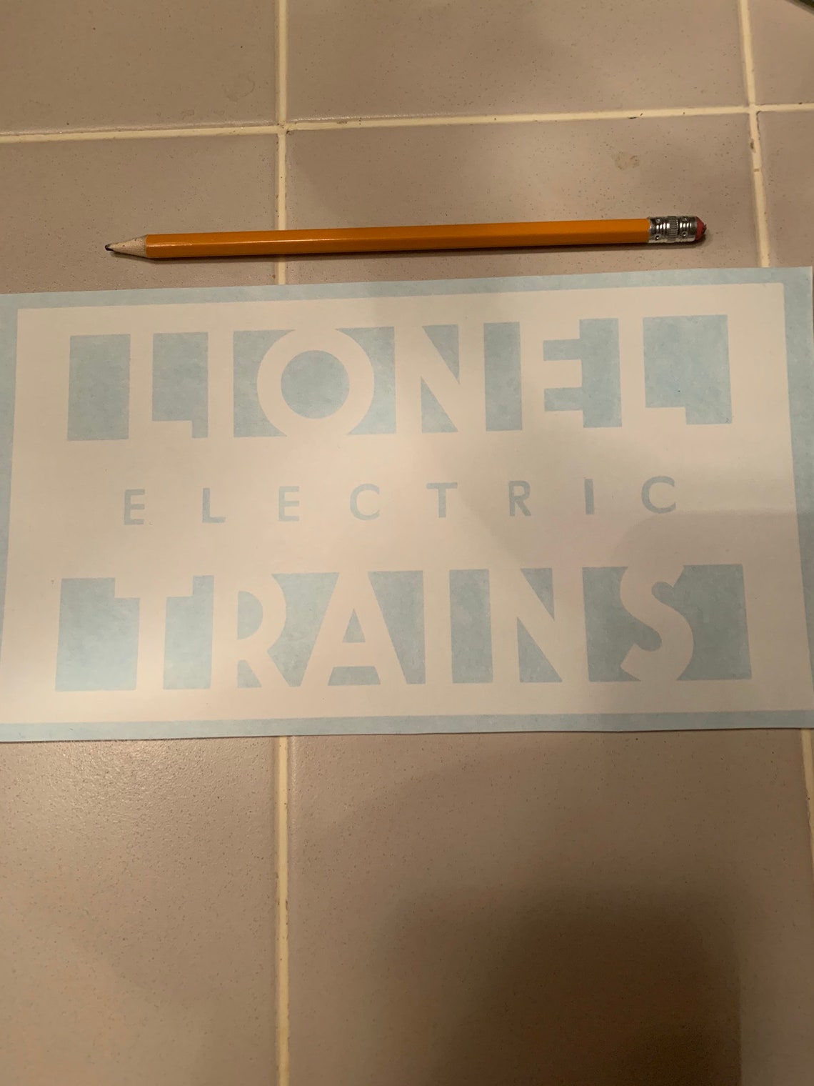 Lionel trains large Decal Etsy