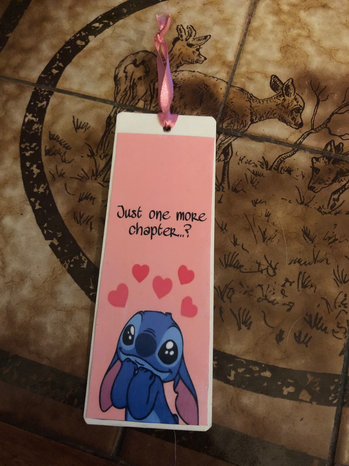 Disney Lilo and Stitch Stitch bookmark | Etsy