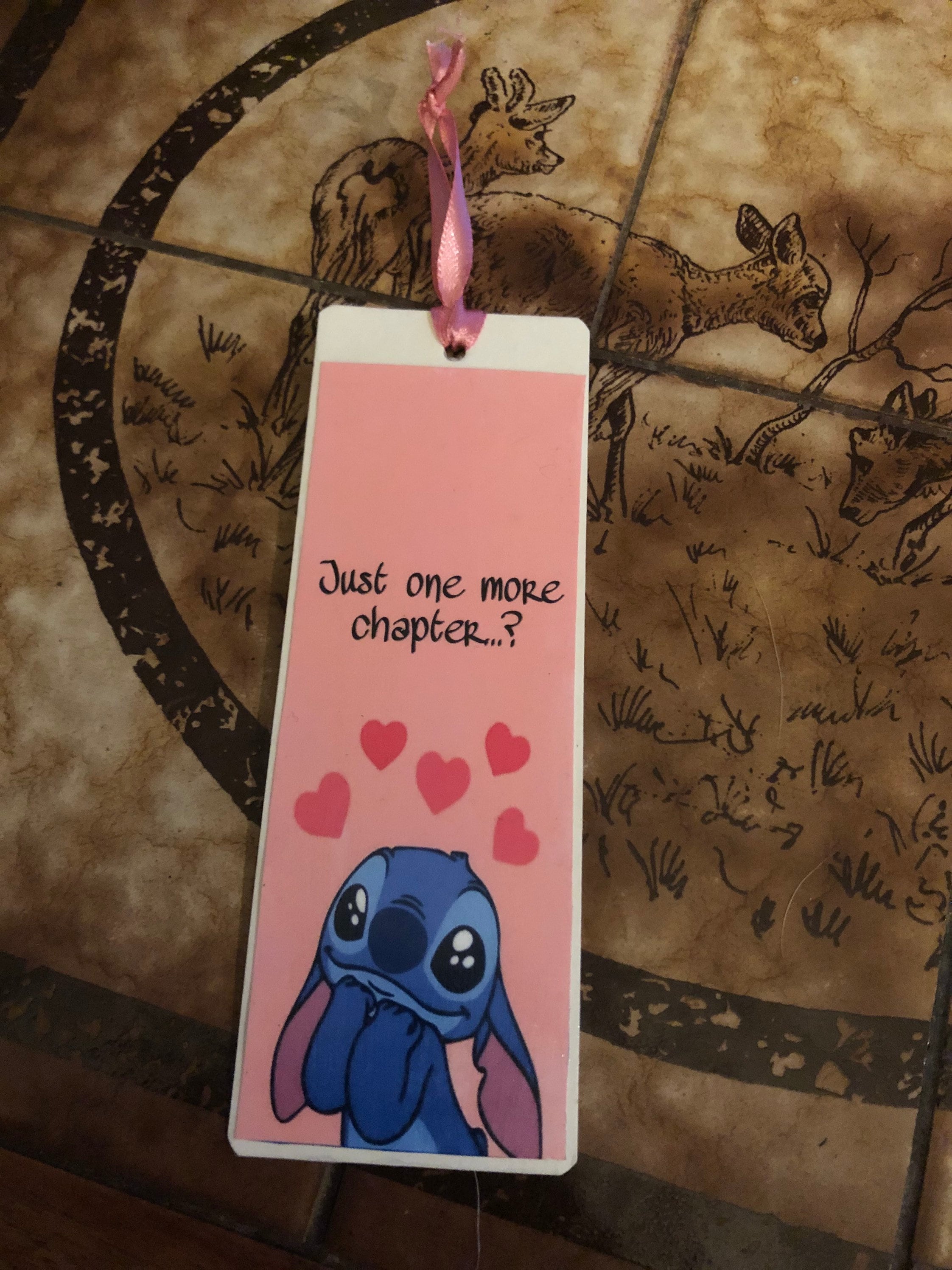 Disney Lilo and Stitch Stitch bookmark Etsy