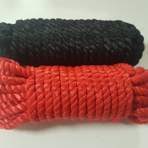 Tactile Silk Bondage Rope for Sensual Shibari 10 metres in length