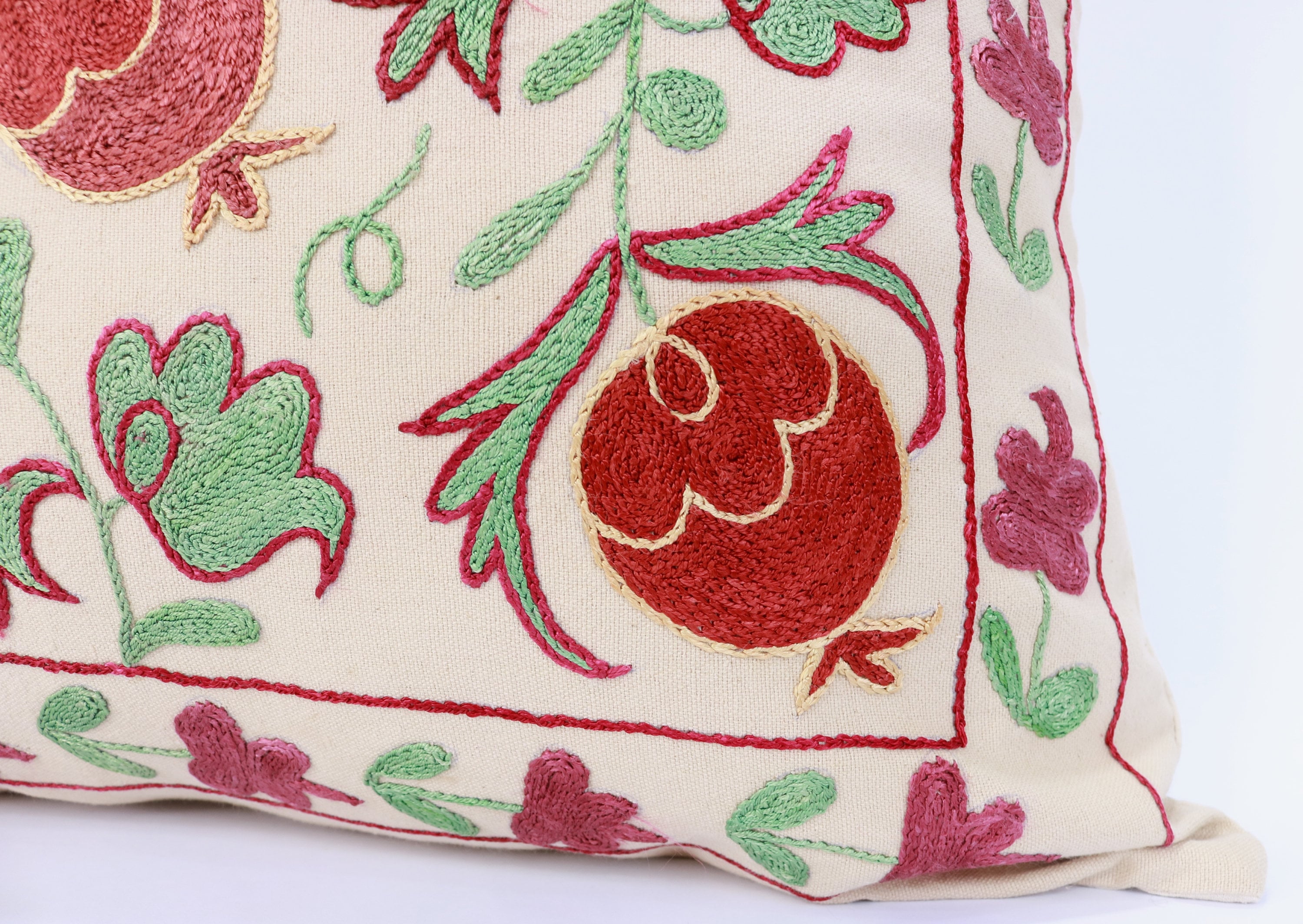 Suzani Pillow Uzbek Embroidery Suzani Throw Pillow Suzani Etsy