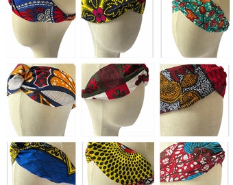 Ankara African Print Headbands