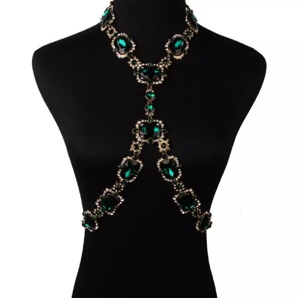 Body Chain Jewelry Etsy