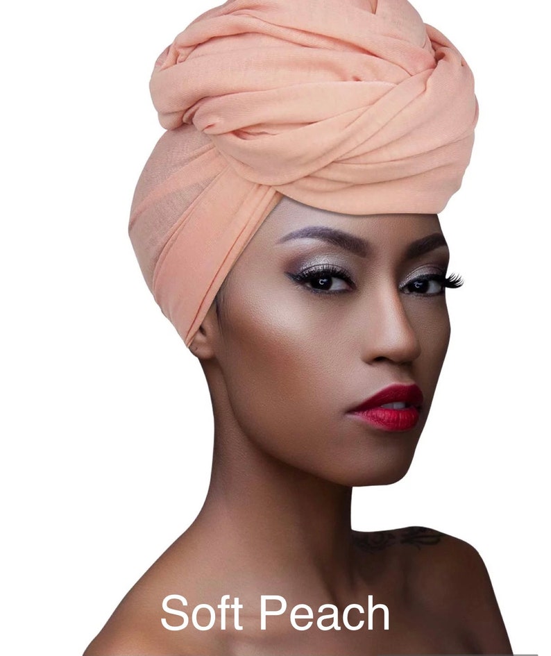 Stretch Jersey Soft Knit Fabric Head Wrap Turbans Etsy