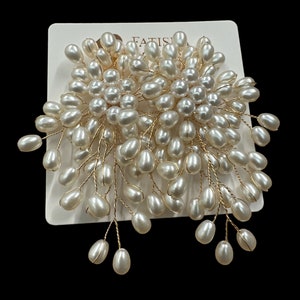 Elegant Faux Pearl Stud Earrings image 10