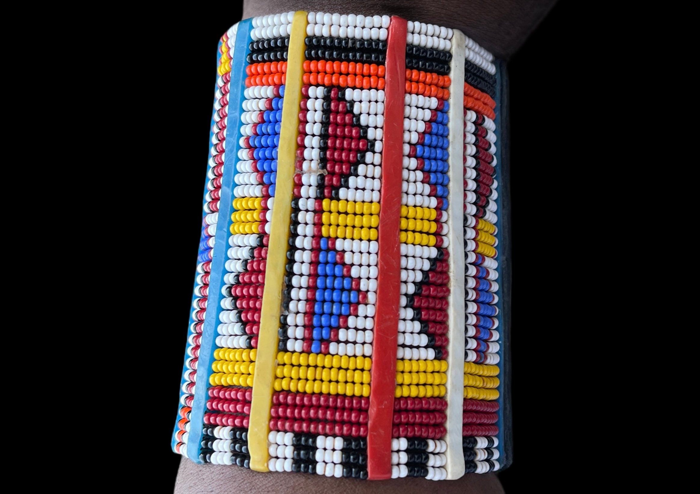 African Maasai Beaded Traditional Ethnic Tribal Beaded Bracelet - KENYA |  Masai Curio Shop