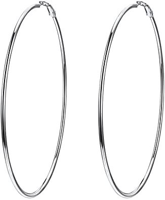 10CM Large Oversized Big Hoop Earrings | Etsy UK