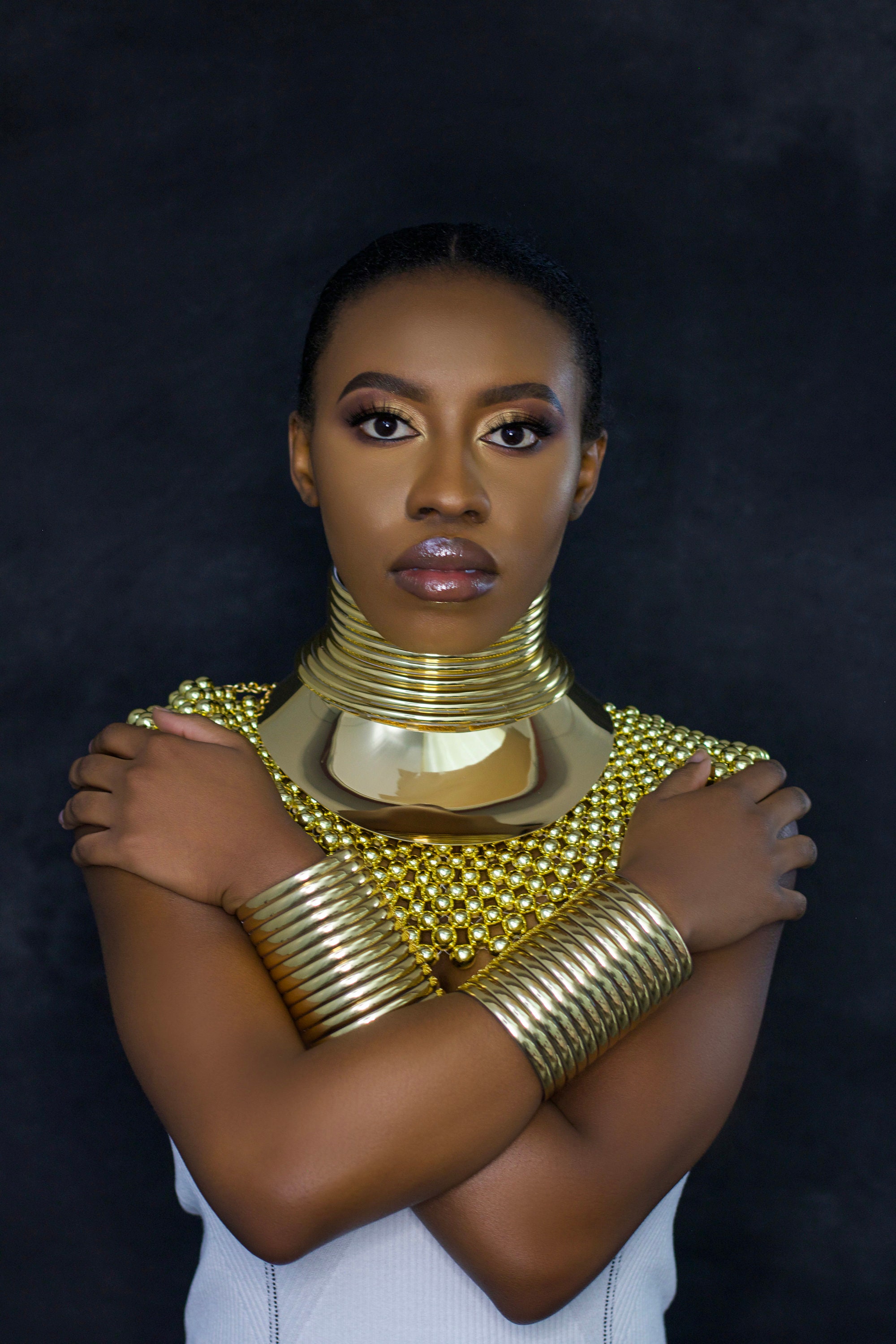 Egyptian Gold Collar Etsy Singapore