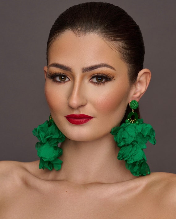 Big bohemian earrings sale