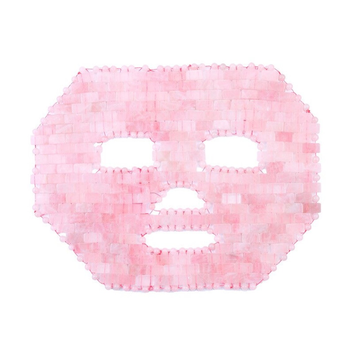 Crystal Mask Luxurious Crystals Mask Nature Rose Quartz Etsy