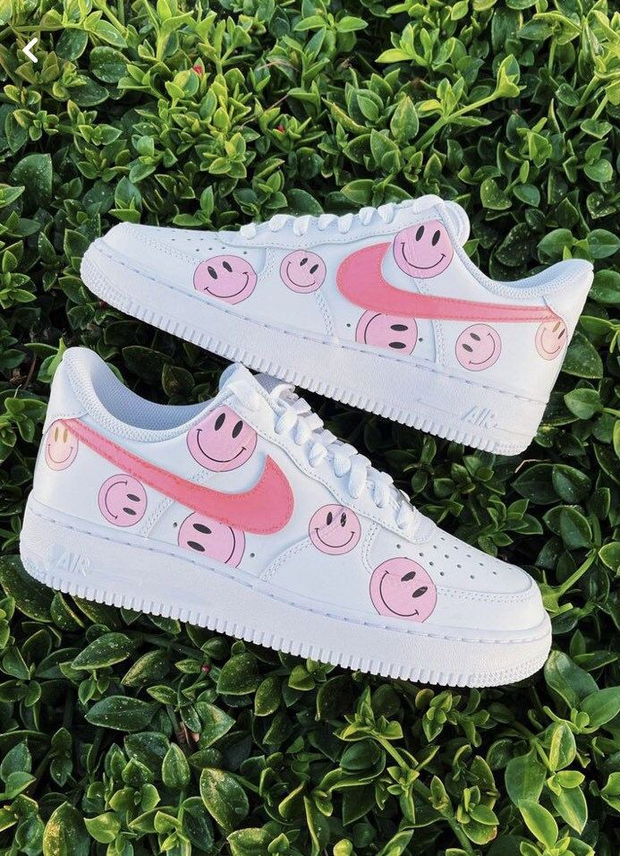 air force 1 smiley face mens