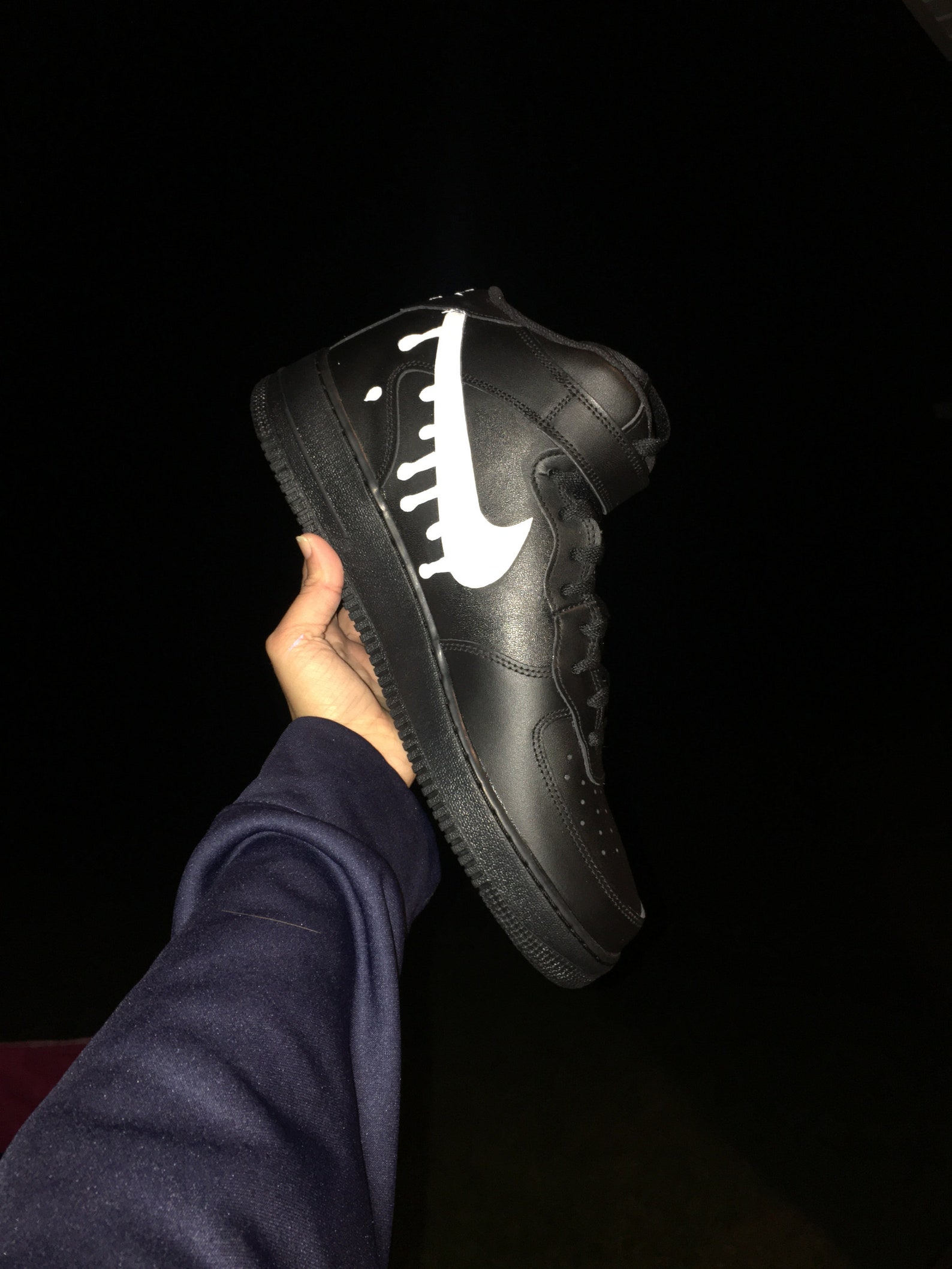 Custom Air Force 1 mid | Etsy