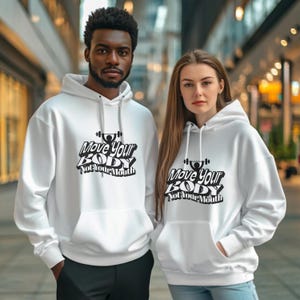 Do the Work Hoodie Motivational Fitness Sweatshirt Fun Workout Gym Clothes Inspiration Shit Pullover Etsy