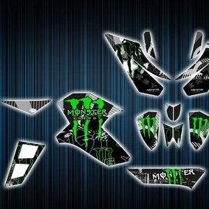 Apache rlx 320 / 450 stickers - graphics kit - decal - triton 450 graphics