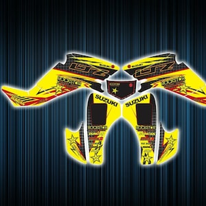 Suzuki ltz400 stickers - graphics kit - decals - kawasaki kfx 400 graphics kit