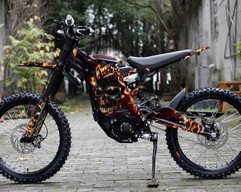 Sur Ron Light Bee Graphics Kit: High Tac Vinyl Decals