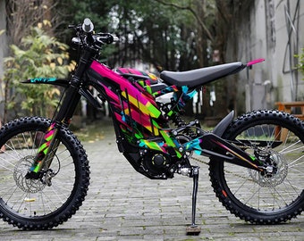 Sur-Ron Light Bee Graphics Kit: High Tac Vinyl Decals