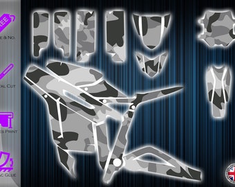 Talaria Sting Graphics: MX3/MX4/MX5 Decal Sticker Kit