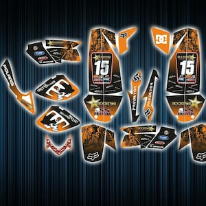 Polaris predator 500 stickers - graphics kit -  polaris decals  graphics kit