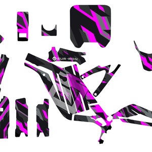 Sur-ron Graphics Kit Sur Ron Sticker Kit Segway Graphics Sur Ron Decals ...