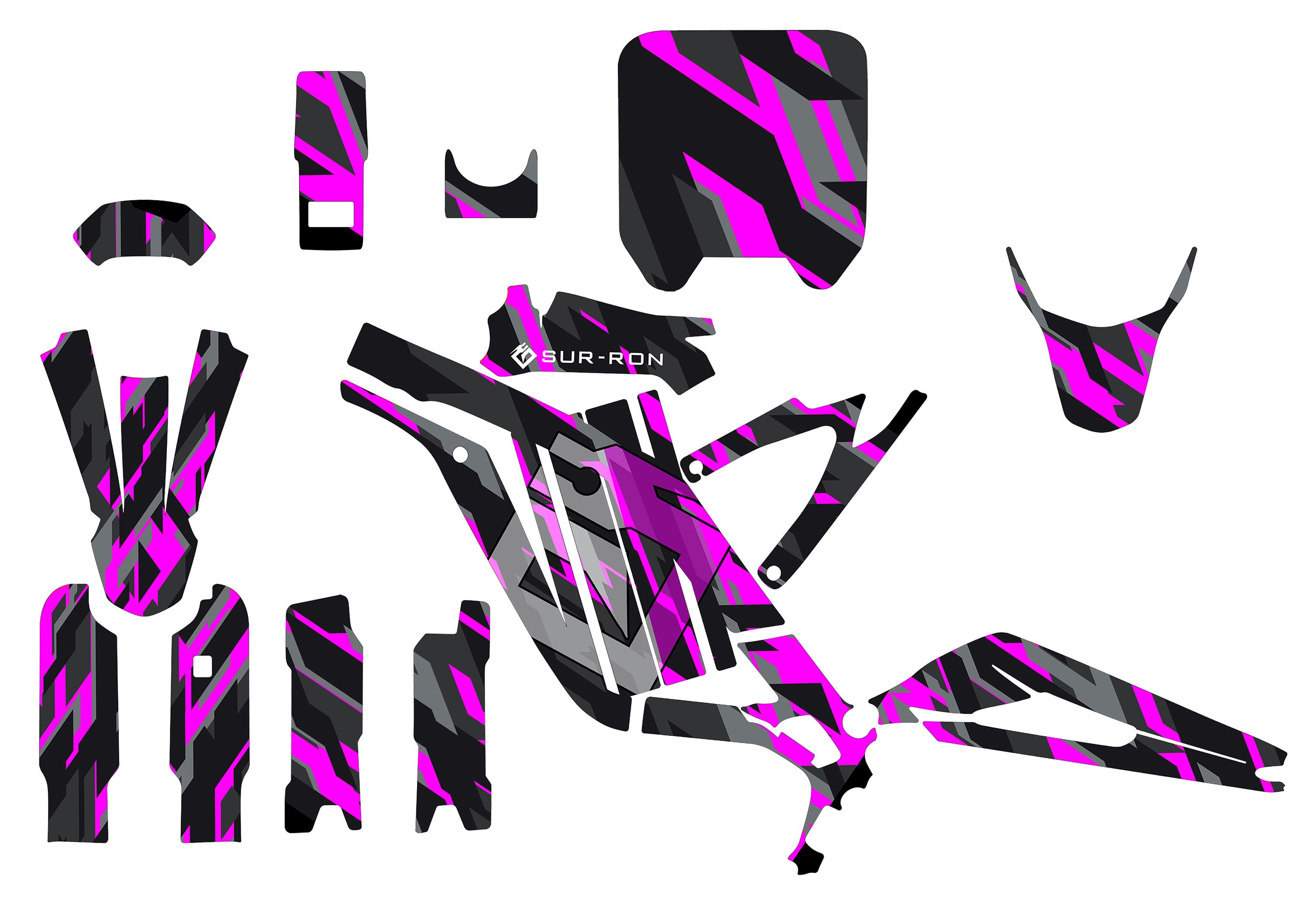 Ron Graphics Sur-ron Graphics Kit Sur Ron Sticker Kit Segway Graphics - Etsy UK