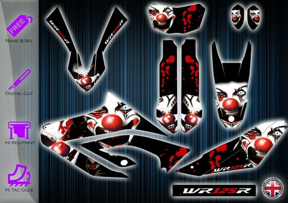 Yamaha wr125r stickers - wr graphics kit wr125 r decals - wr125r graphics  kit