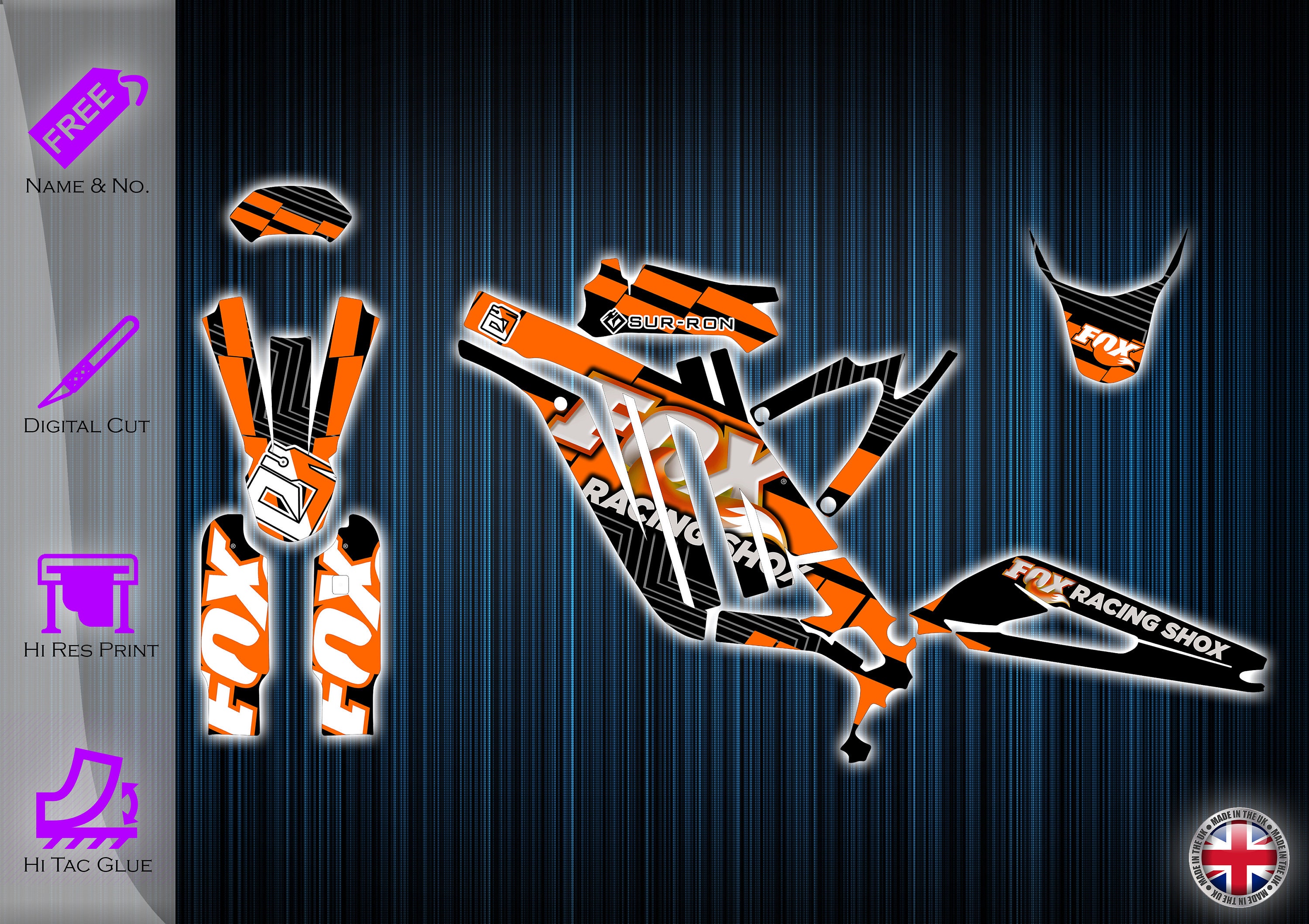 Surron Graphics Kit Sur Ron Sticker Kit Sur Ron Graphics Etsy Schweiz