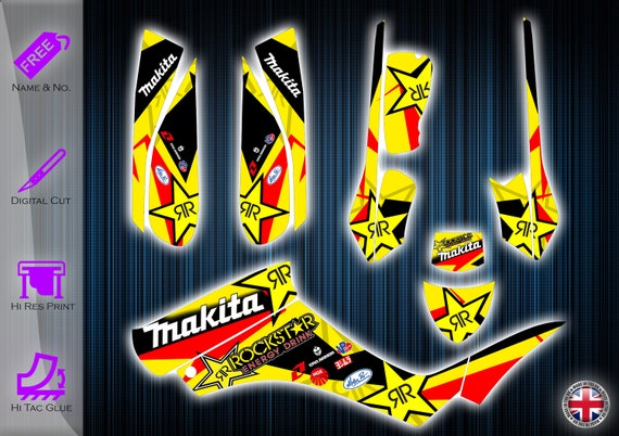 TRIPLE AUGHT DESIGN ステッカー　seiji Suzuki Ltz250 Stickers - Graphics Kit - Decals - Suzuki Ltz