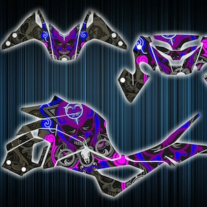 Honda msx 125 stickers - msx graphics kit - msx decals - grom graphics kit
