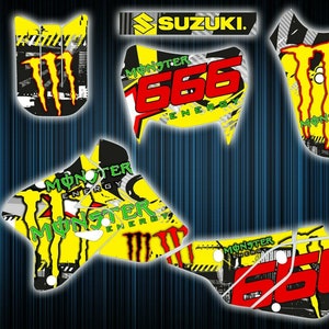 Suzuki drz400 stickers - drz 400 graphics kit drz decals - graphics kit drz 400