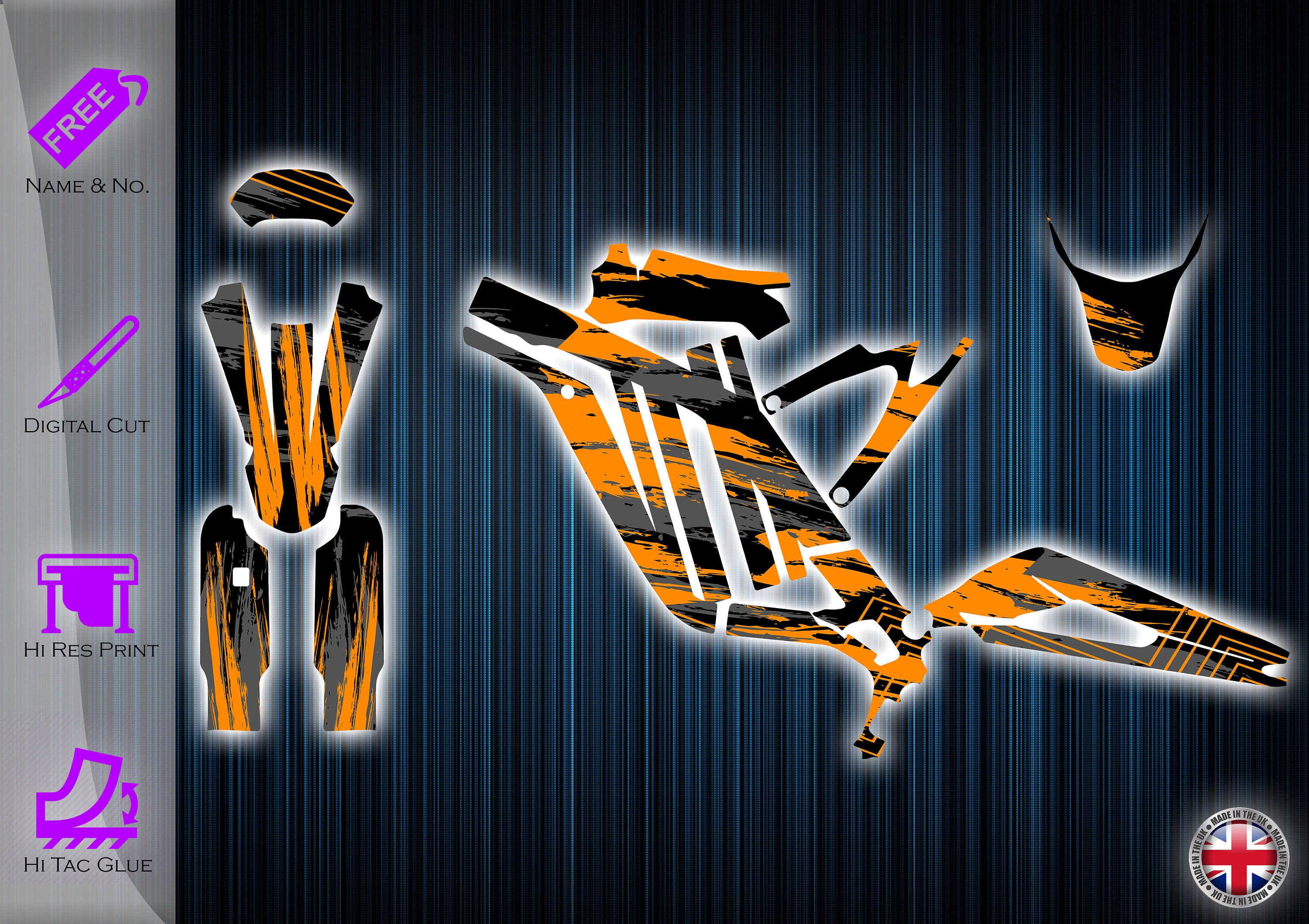 Surron Graphics Kit Sur Ron Sticker Kit Segway Graphics Etsy UK