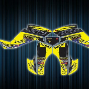 Suzuki ltz400 stickers - graphics kit - decals - kawasaki kfx 400 graphics kit