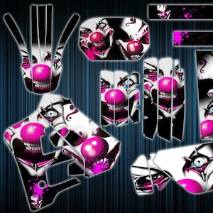 Yamaha dtr125 stickers - dtr graphics kit - yamaha decals - dt125r graphics kit