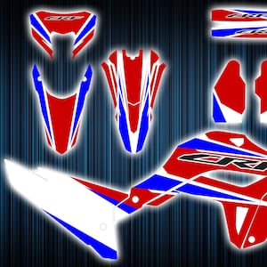 Sticker kit for Honda CRF300L honda CRF 300 decal - crf300l graphics kit - crf300l decals crf 300 l