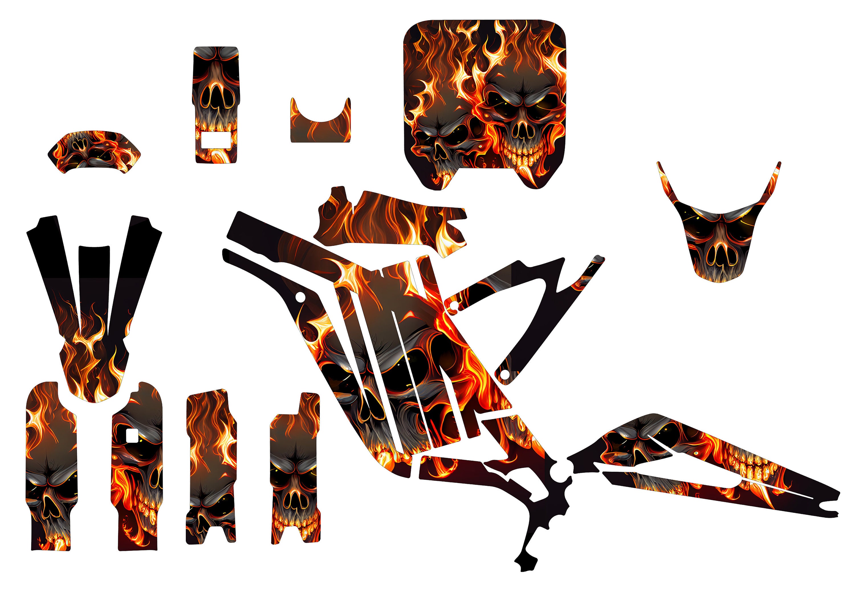 Surron Graphics Kit Sur Ron Sticker Kit Segway Graphics Etsy Australia