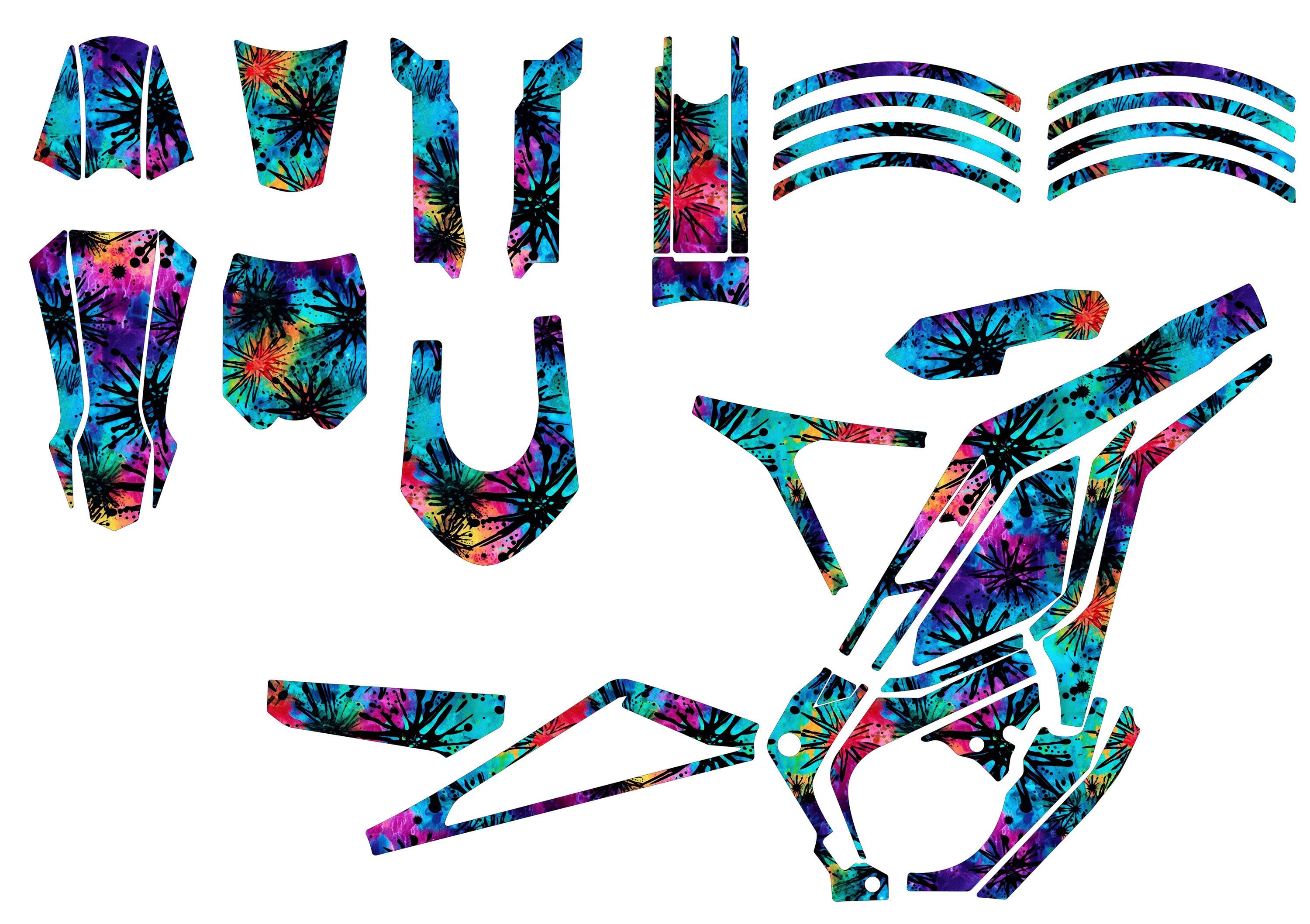 E-RIDE Stickers , E-RIDE PRO Graphics Kit, Pro Ss Stickers, E-ride Pro ...