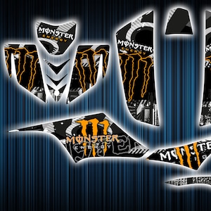 Kawasaki kfx700 stickers - graphics kit - decals - kawasaki kfx 700 graphics kit