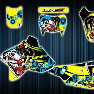 Suzuki drz400 stickers - drz 400 graphics kit drz decals - graphics kit drz 400