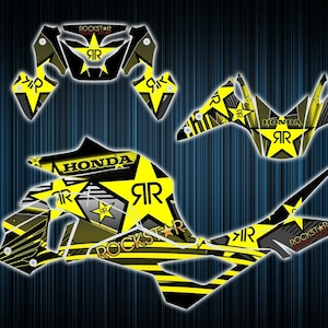 Honda msx 125 stickers - msx graphics kit - msx decals - grom graphics kit