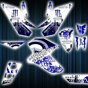Apache rlx 320 / 450 stickers - graphics kit - decal - triton 450 graphics