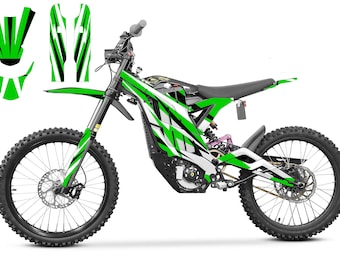 79Bike Falcon M Graphics Kit: Custom Vinyl Decals