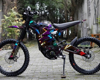 Sur-Ron Light Bee Graphics Kit: Motocross Vinyl Decals