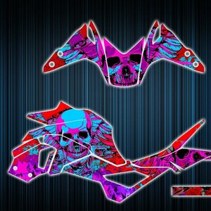 Honda msx 125 stickers - msx graphics kit - msx decals - grom graphics kit