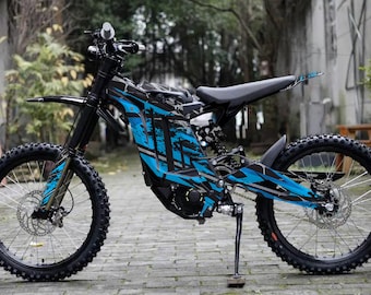 Sur-Ron Light Bee Graphics Kit: Motocross Vinyl Decals