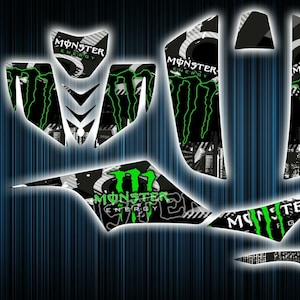 Kawasaki kfx700 stickers - graphics kit - decals - kawasaki kfx 700 graphics kit