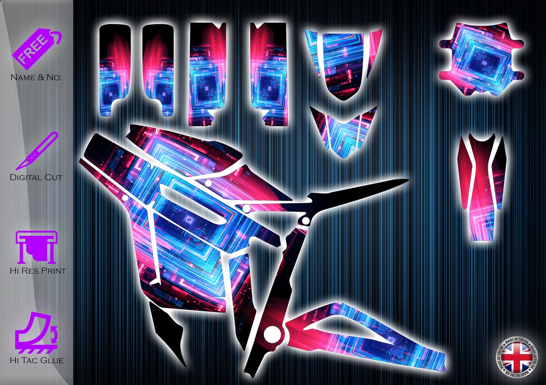 Talaria Sting Graphics Kit: MX3, MX4, MX5 Decals - Etsy