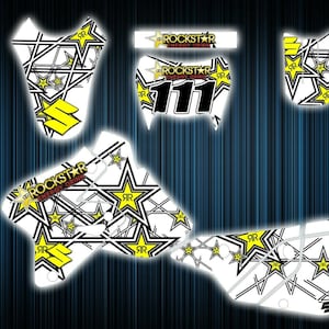 Suzuki drz400 stickers - drz 400 graphics kit drz decals - graphics kit drz 400