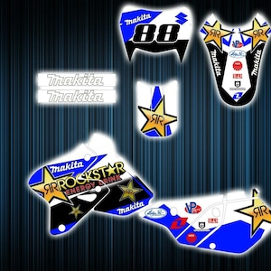 Suzuki drz400 stickers - drz 400 graphics kit drz decals - graphics kit drz 400